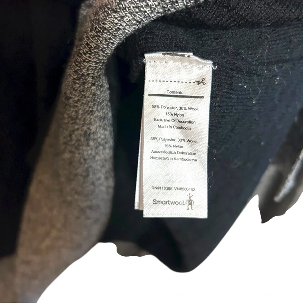 SMARTWOOL S SHADOW PINE HOODIE SWEATER wool blend lightweight outdoors casual - Picture 13 of 16